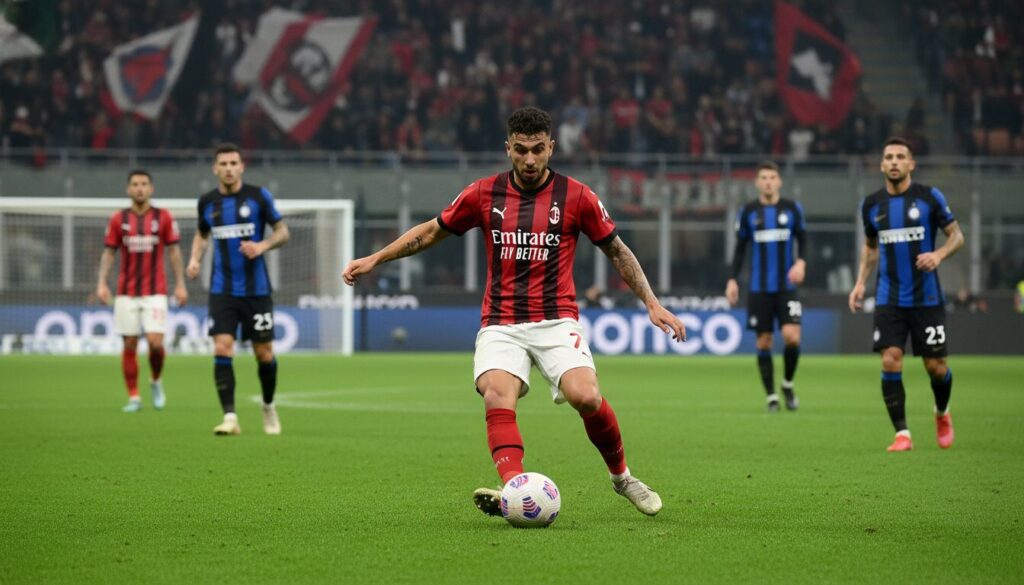 découvrez le choc passionnant entre ac milan et inter milan avec le retour de la superstar turque dans le onze de départ pour un duel explosif empreint de rivalité et de talent.