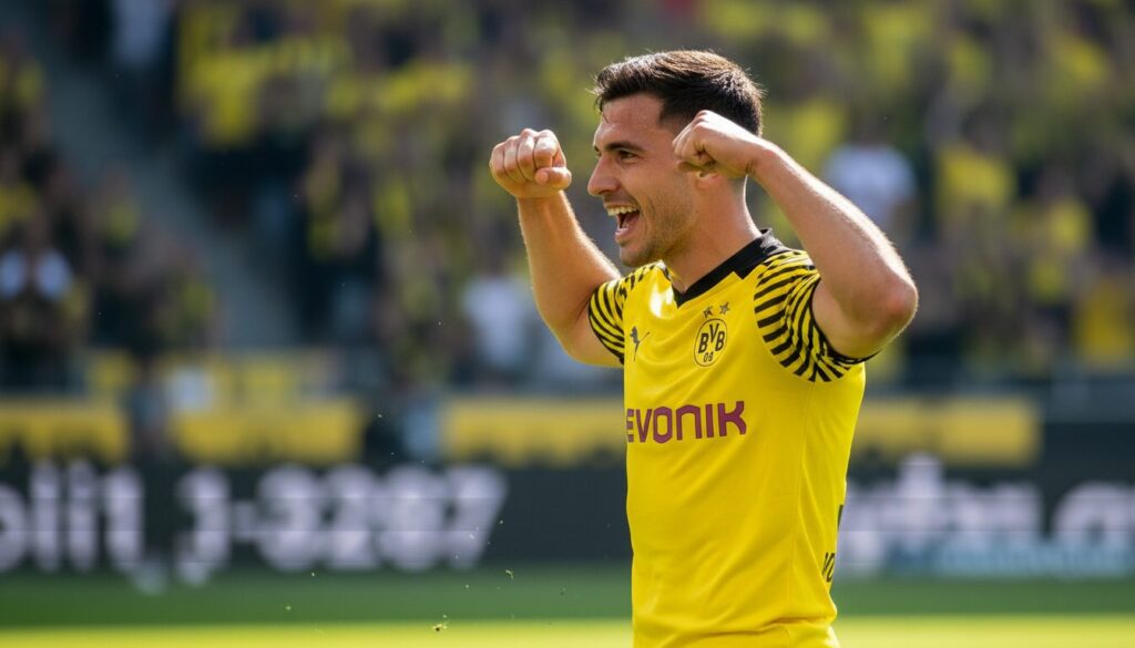 découvrez comment bvb fait son entrée en bundesliga avec leur star, le bourreau favori de kane, qui établit un record impressionnant en dépassant le nombre de buts par matchs joués.