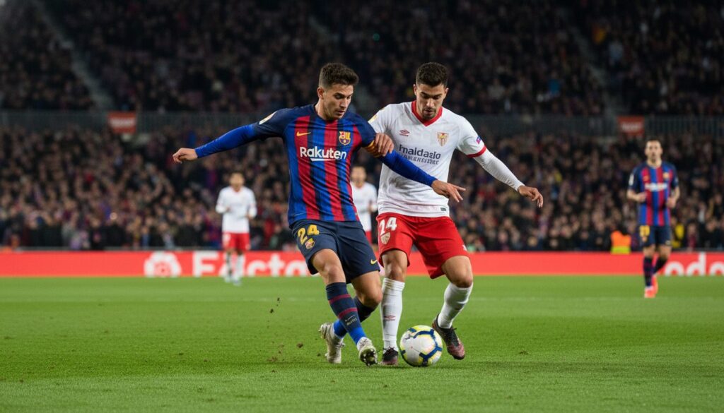 découvrez comment regarder barcelone vs séville en liga avec notre guide complet tv, options de streaming et suivi live pour ne rien manquer du match en direct.