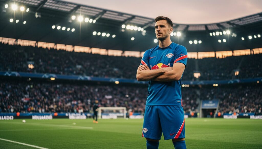 découvrez le retour de baum à leipzig : « je n’aurais jamais imaginé commencer en bas ». sous contrat avec rb leipzig jusqu’en 2024, il partage ses impressions et ses ambitions.