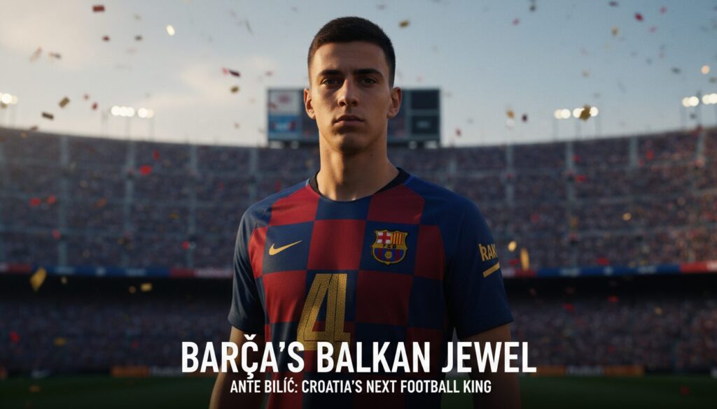 découvrez ce talentueux prodige croate de 19 ans, la nouvelle étoile montante prête à briller au fc barcelone.