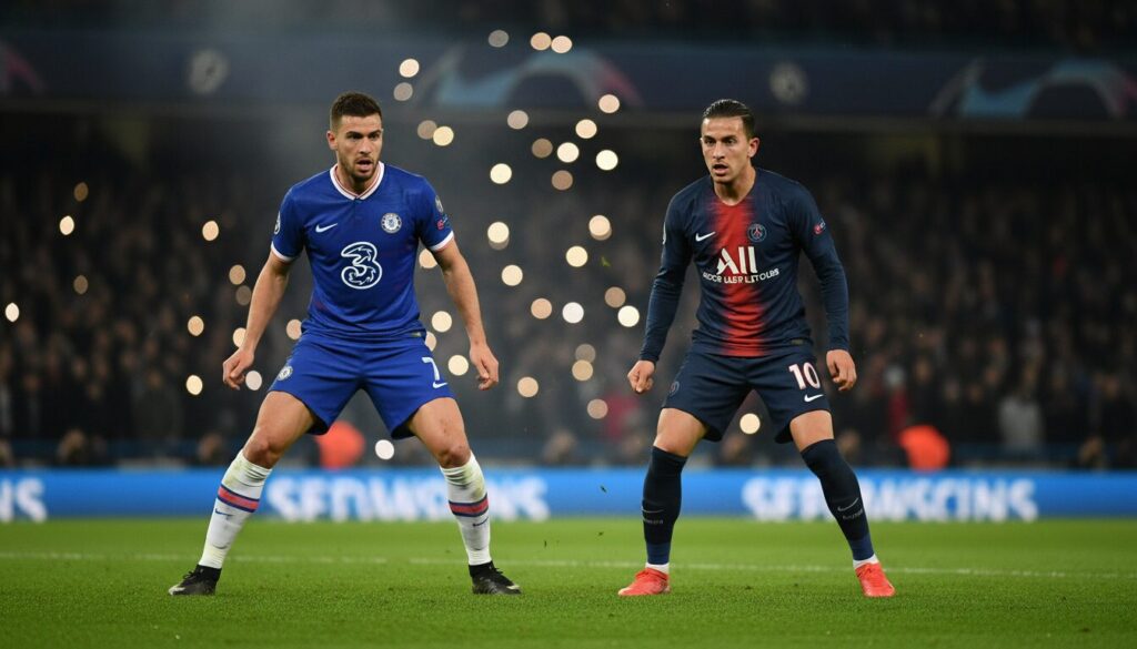 découvrez le défi majeur du psg en huitièmes de finale de la ligue des champions face à chelsea, un adversaire décisif pour la suite de la compétition.