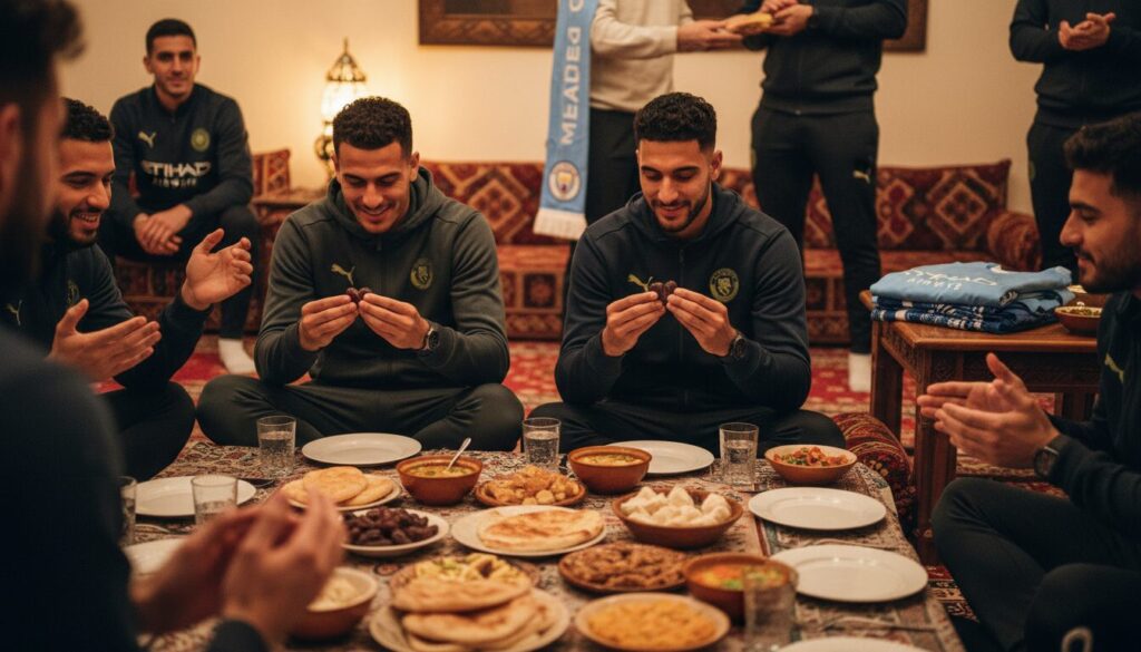 découvrez comment les joueurs musulmans de manchester city pratiquent le ramadan et bénéficient du soutien de leur club et de leurs coéquipiers tout au long de cette période sacrée.