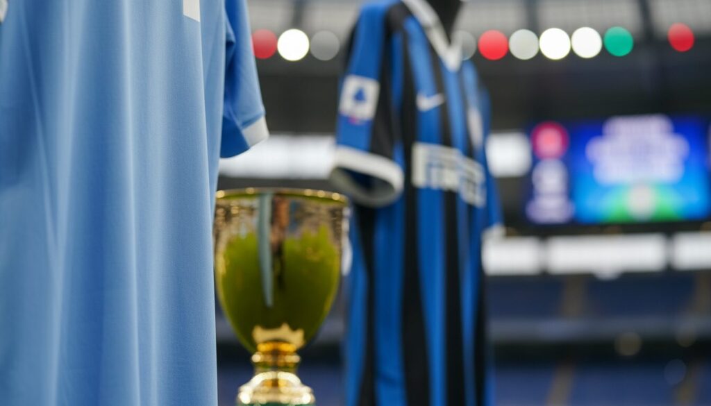 découvrez la composition officielle des équipes pour les demi-finales de la coppa italia, avec como qui affronte l'inter dans un match à haute intensité.