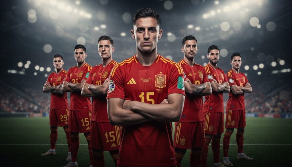 découvrez la liste complète des joueurs sélectionnés pour représenter l'équipe d'espagne lors de la coupe du monde 2026. suivez les dernières nouveautés et analyses sur les stars espagnoles en compétition.