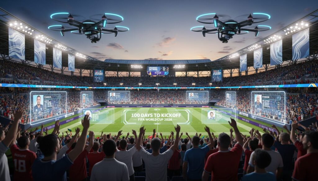 à 100 jours du coup d'envoi de la coupe du monde 2026 aux états-unis, découvrez toutes les innovations technologiques et organisationnelles qui révolutionneront ce mondial exceptionnel.