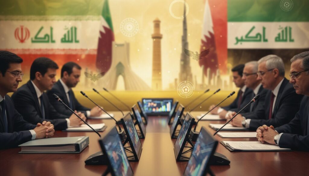 découvrez comment l'iran, l'irak et les émirats arabes unis ont contribué à l'organisation de la coupe du monde 2022 et leur rôle stratégique dans cet événement majeur.