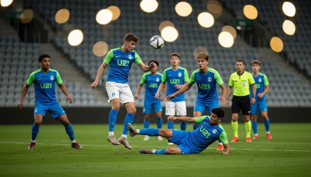 découvrez en 60 secondes le fonctionnement de la nouvelle ligue des u21 : une compétition intense se joue sans public, avec un tournoi final captivant à ne pas manquer.