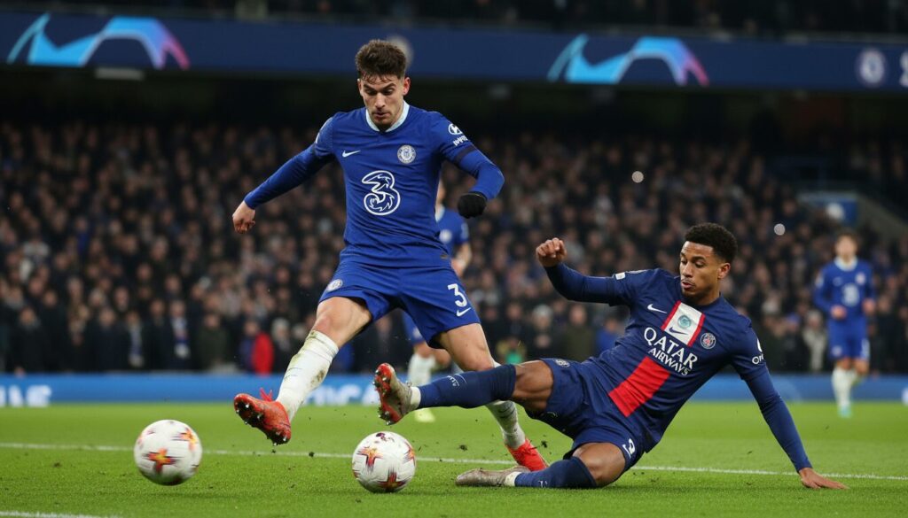 suivez en direct et minute par minute le choc passionnant entre le psg et chelsea. ne manquez aucune action de ce duel exceptionnel !