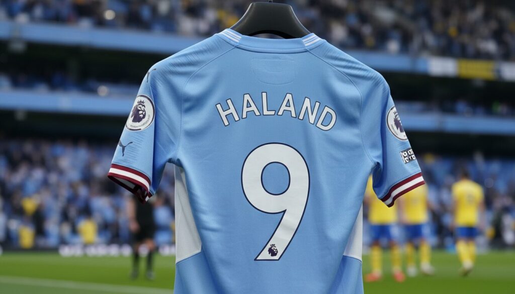 erling haaland sera absent du match de manchester city contre leeds en raison d'une légère blessure, impactant la composition de l'équipe pour ce déplacement important.