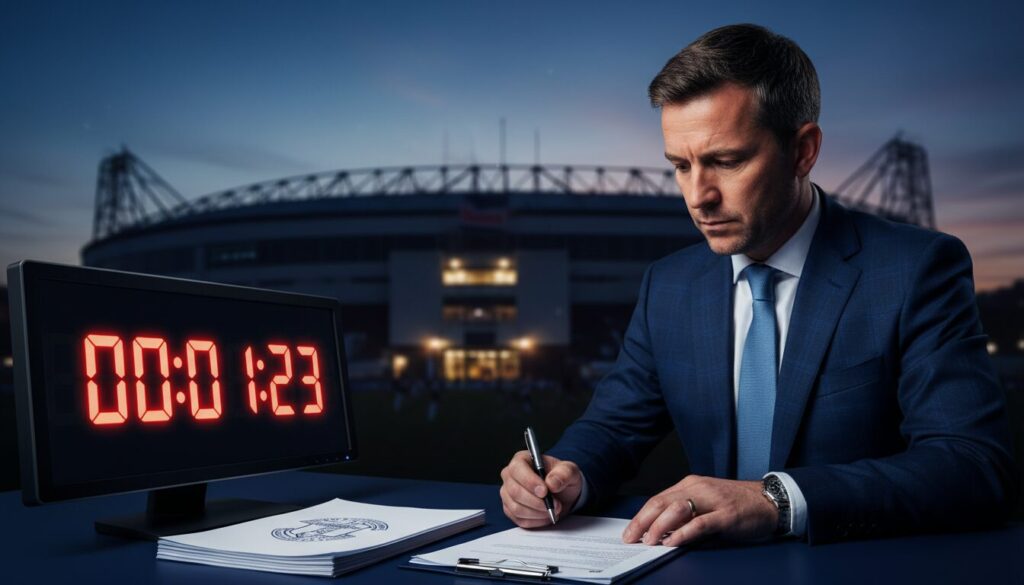 everton lutte contre la montre pour finaliser un transfert estival à 15 millions d'euros. découvrez si les toffees ont les moyens financiers de décrocher leur cible avant la fin du mercato.