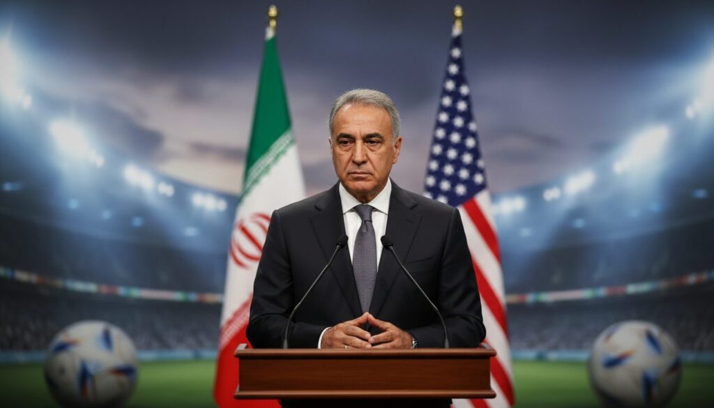 l'iran envisage un possible retrait de la coupe du monde 2026, co-organisée par les états-unis, suscitant des débats et des interrogations sur l'avenir de sa participation au tournoi mondial de football.