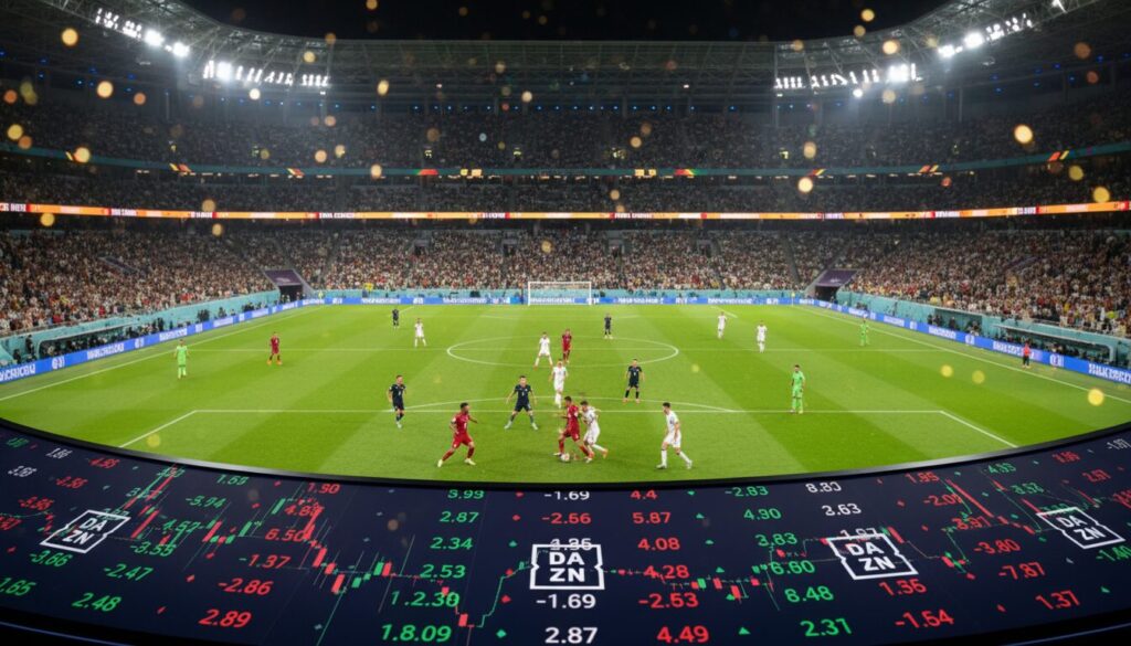 découvrez la coupe du monde 2026 sur dazn avec une couverture exclusive des matchs alliant passion du football et enjeux financiers.