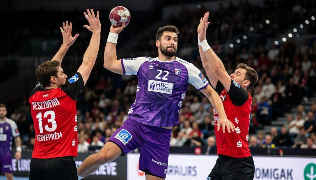 plongez au cœur du match intense de la ligue des champions de handball entre le hbc nantes et veszprém, où stratégie et suspense s'affrontent bien au-delà du quart d'heure américain.