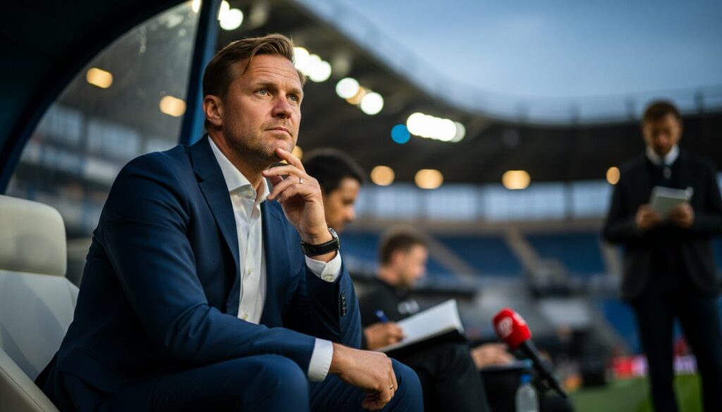 découvrez les réactions après l'interview de hjulmand pour kicker, où il partage son admiration pour les idées de nagelsmann et exprime son souhait de voir un jeu plus fluide.