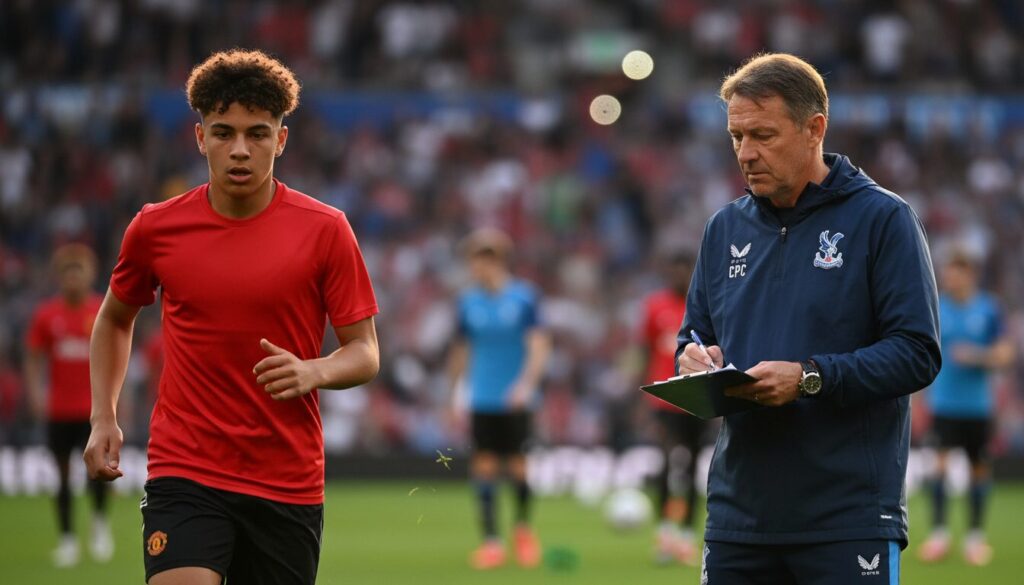 découvrez comment crystal palace cible kees smit, un talent prometteur associé à manchester united, pour succéder à adam wharton et renforcer son équipe.