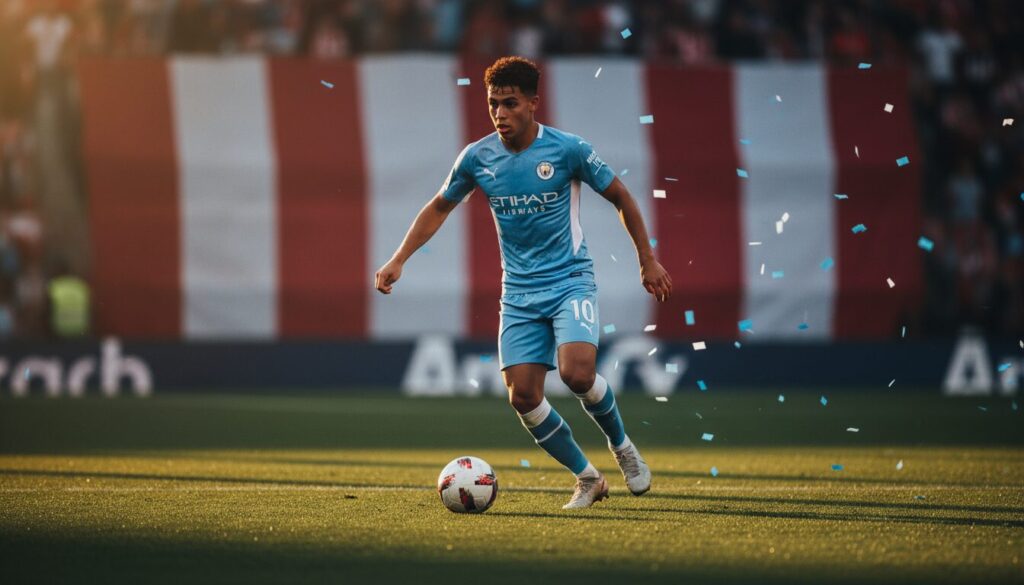 l'atlético madrid envisage un transfert estival pour recruter l'ailier talentueux de manchester city afin de renforcer son attaque.