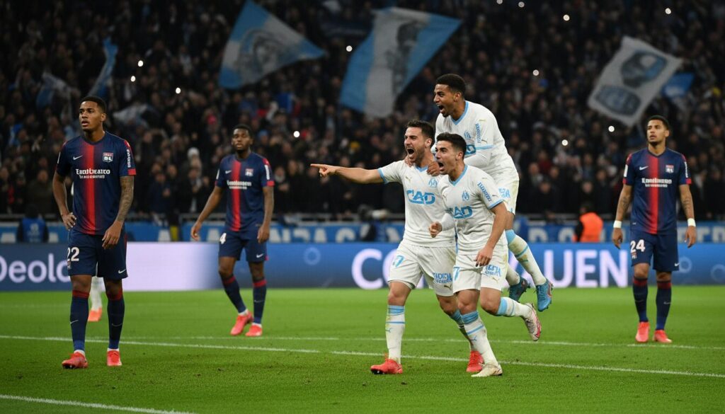 découvrez comment l'om est passé du chaos à la surprise avec un retournement spectaculaire face à l'ol, relançant ainsi la bataille pour la ligue dans un match mémorable.