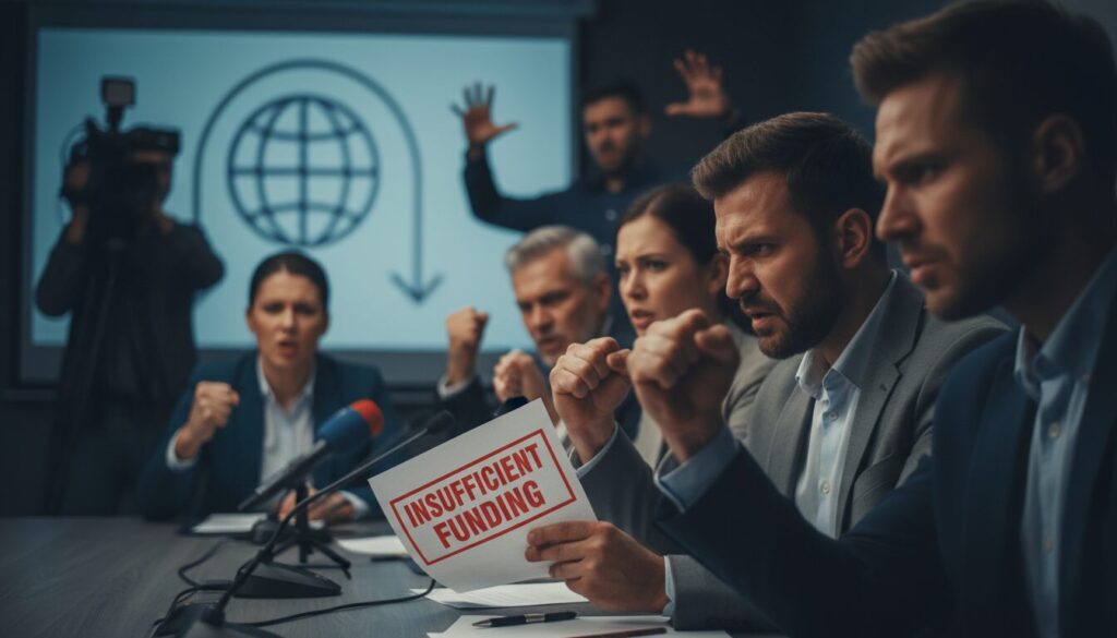 la colère grandit parmi les fédérations sportives face aux dotations jugées insuffisantes pour la coupe du monde, suscitant tensions et revendications.