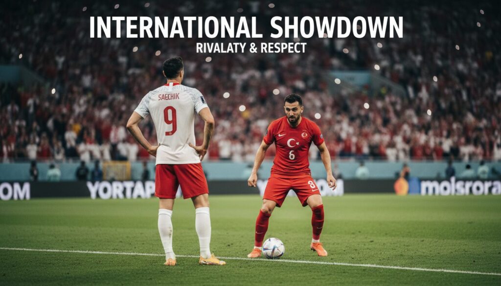 découvrez pourquoi la star polonaise a choisi de laisser la superstar turque tirer le penalty lors d'un match amical, une décision surprenante qui a marqué les esprits.