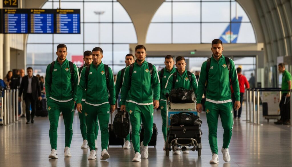 le betis se rend en grèce avec le même effectif que lors du match contre getafe, prêt à affronter ce nouveau défi sans changements dans l'équipe.