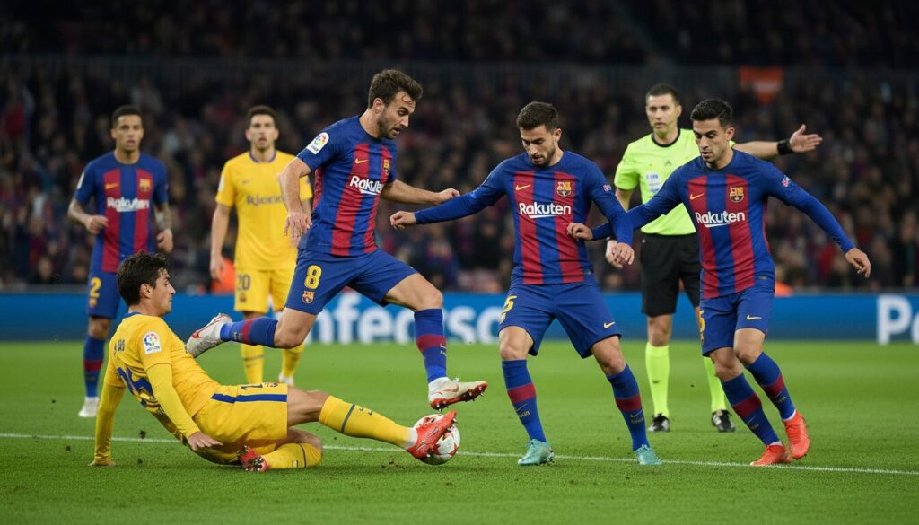 découvrez comment le fc barcelone gère efficacement les suspensions dues aux cartons jaunes pour préserver ses performances en match.