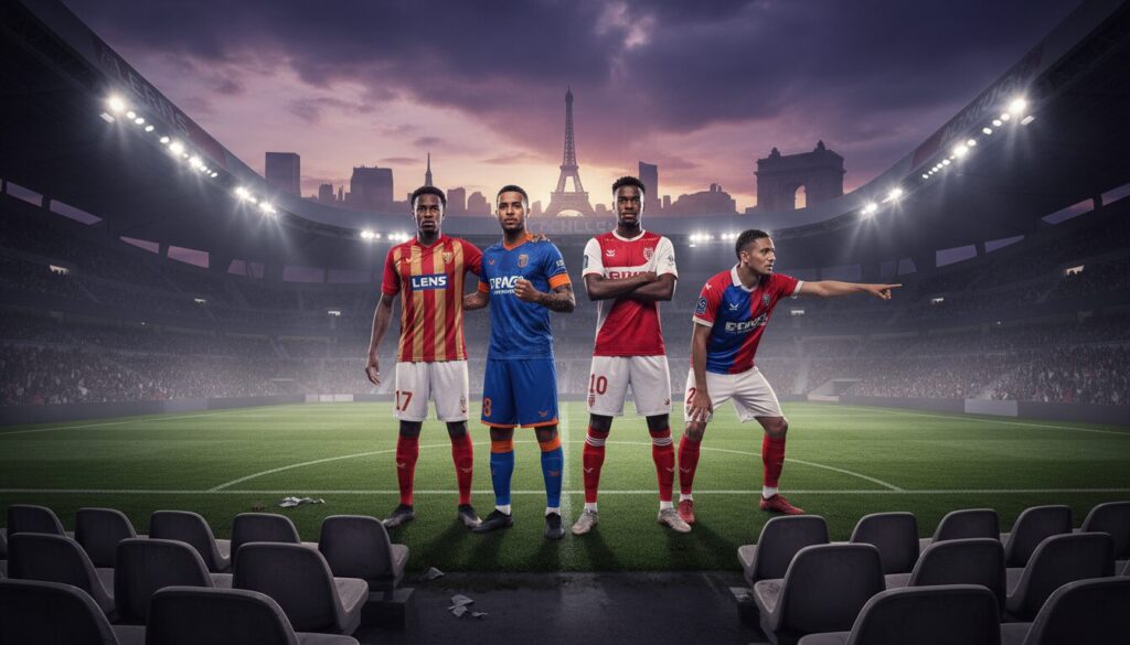 lens s'allie aux clubs de montpellier, monaco et lille pour défier le psg et bouleverser la hiérarchie du football français.