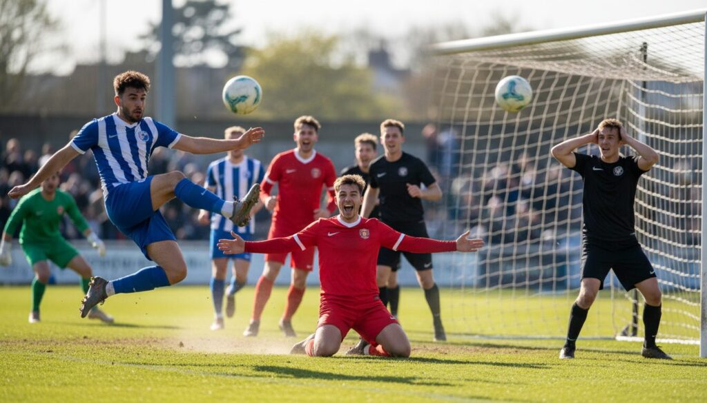 revivez les plus beaux buts amateurs du week-end du 1er mars 2026 avec notre sélection des moments les plus spectaculaires et passionnants du football amateur.
