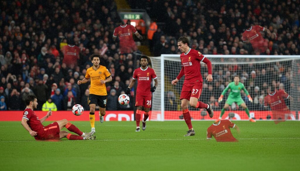 découvrez les six erreurs fatales qui ont conduit à la défaite de liverpool face à wolves, et analysez les moments clés qui ont fait basculer le match.