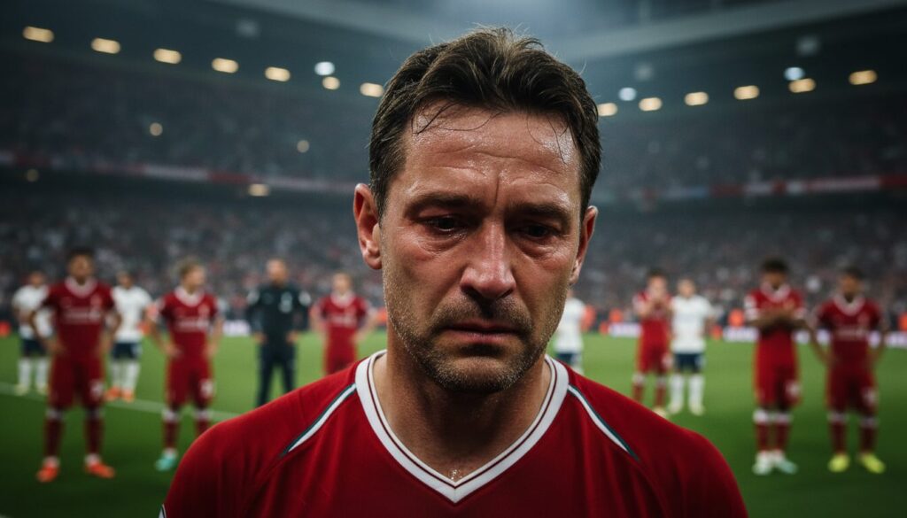 liverpool traverse une période difficile après une défaite amère contre tottenham, plongeant le club dans le doute et remettant en question son avenir.