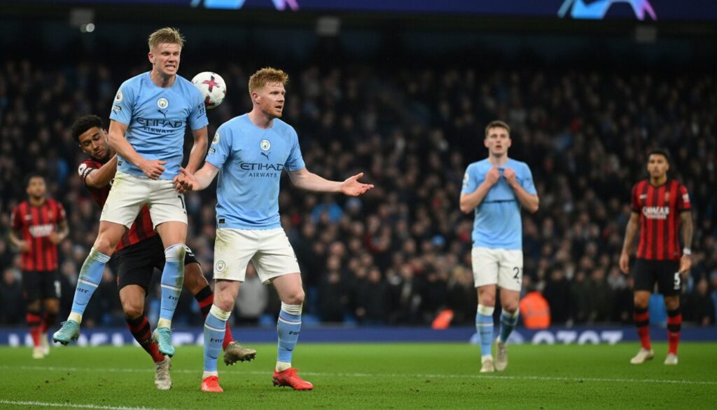 analyse détaillée des performances des joueurs de manchester city lors du match intense contre nottingham forest, concluant sur un score de 2-2 riche en émotions et rebondissements.