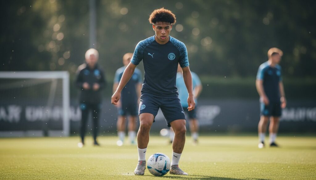 manchester city vise à maximiser le potentiel de leur prodige français pour dominer la compétition et briller sur la scène internationale.