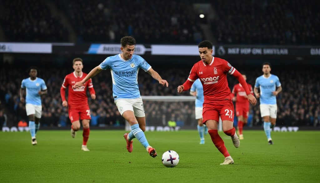 découvrez l'analyse complète du match manchester city vs nottingham forest en premier league, avec les dernières nouvelles des équipes, les enjeux clés et les moments forts du duel.
