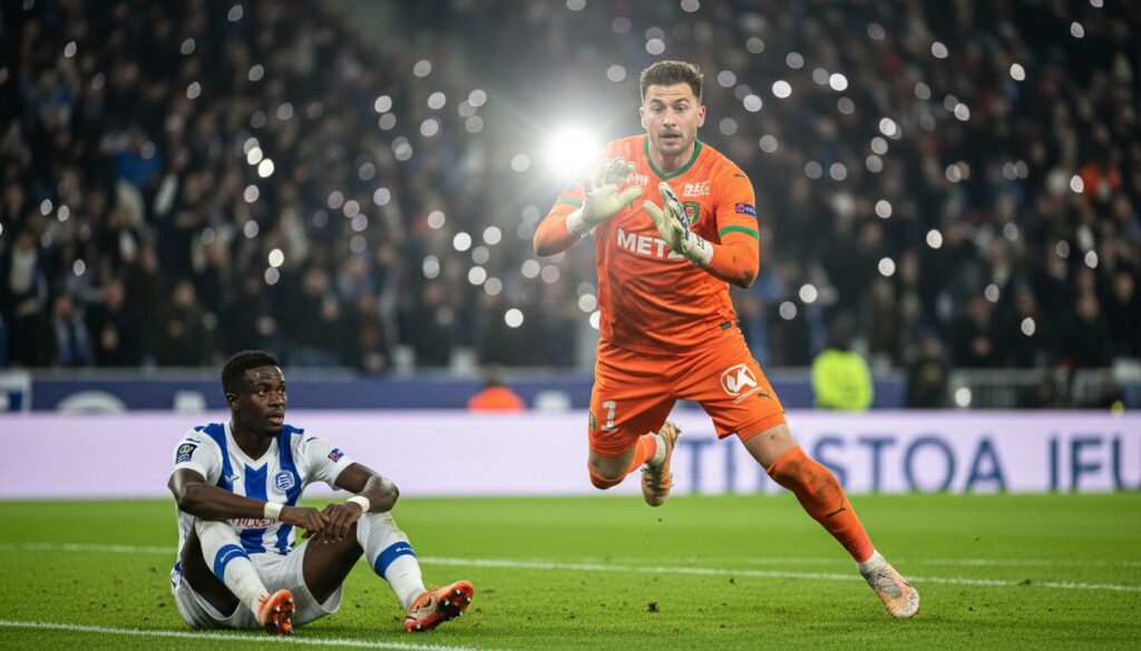 revivez le match metz-brest où coudert s'est distingué par sa performance exceptionnelle, tandis que diallo n'a pas répondu aux attentes.