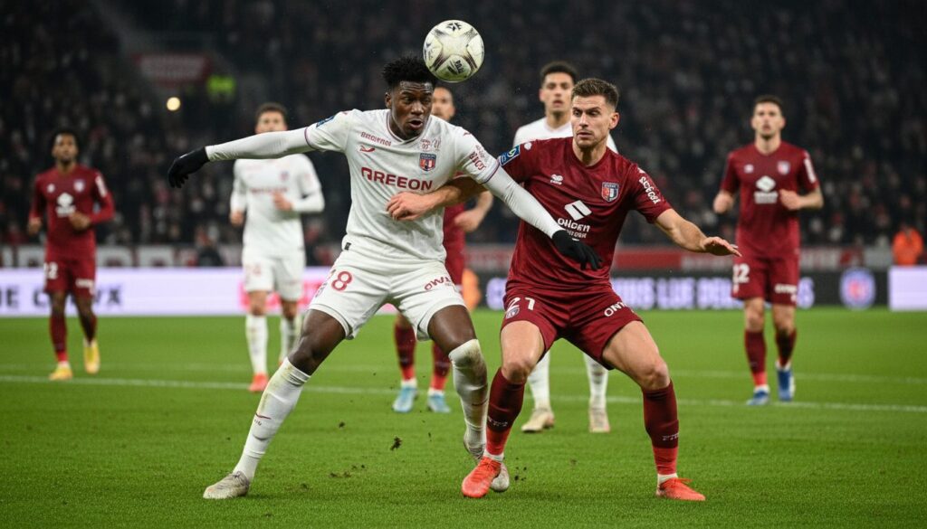revivez le match metz-toulouse où gboho et dönnum ont semé la tourmente pour les messins, avec un jeu intense et des actions décisives.