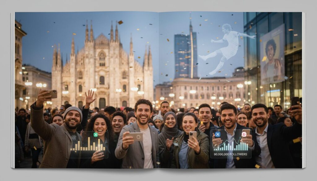 découvrez comment milan atteint 90 millions de followers au moyen-orient, en afrique du nord et en amérique du sud, propulsé par la popularité de modric, et s'impose comme une puissance mondiale en plein essor.