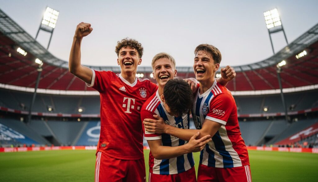 découvrez les onze plus jeunes buteurs de bundesliga ayant marqué contre le bayern, avec un focus sur mohya qui a frôlé la première place ainsi qu'un trio exceptionnel ayant célébré avant leurs 18 ans.