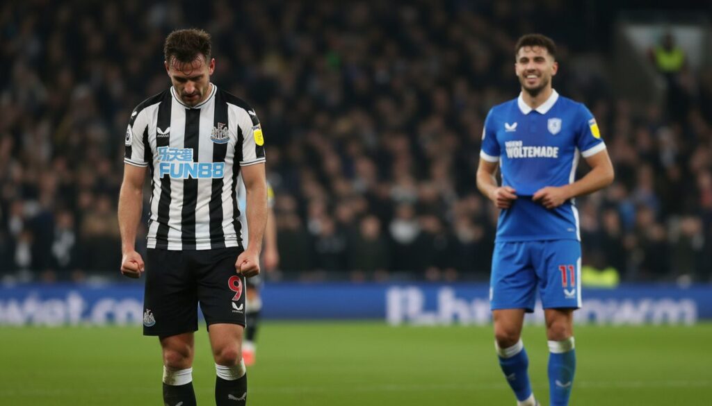 analyse de la déception autour de newcastle et questionnement sur l'impact réel de woltemade dans l'équipe.