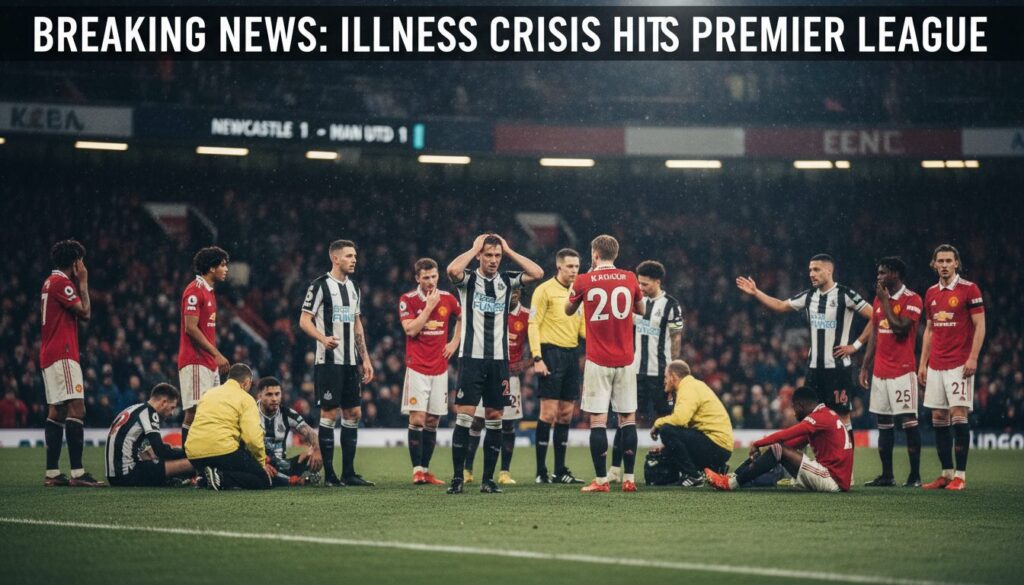 découvrez les dernières nouvelles sur le match newcastle vs man utd avec jusqu'à 13 joueurs incertains suite à une vague de maladies touchant les deux équipes. suivez les mises à jour et analyses avant ce choc important.