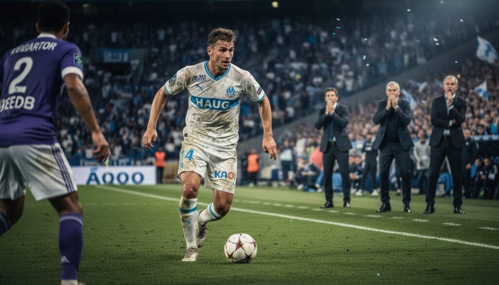 découvrez comment haug est devenu le héros inattendu du match om-tfc, et analysez si les joueurs expérimentés ont tenu la baraque face aux enjeux majeurs pour la qualification de toulouse.