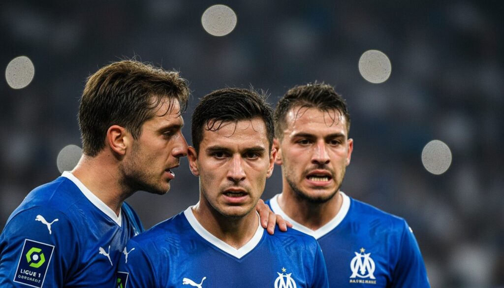 découvrez quels joueurs de l'om risquent de perdre leur place dans les prochains matchs décisifs de la ligue 1, entre performances et choix tactiques.