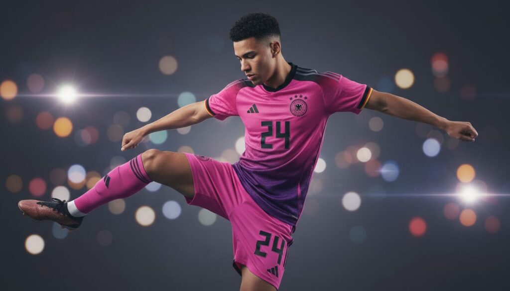 découvrez en avant-première le nouveau maillot extérieur de l'allemagne, qui sera officiellement dévoilé le 20 mars. restez connectés pour toutes les nouveautés et détails exclusifs.