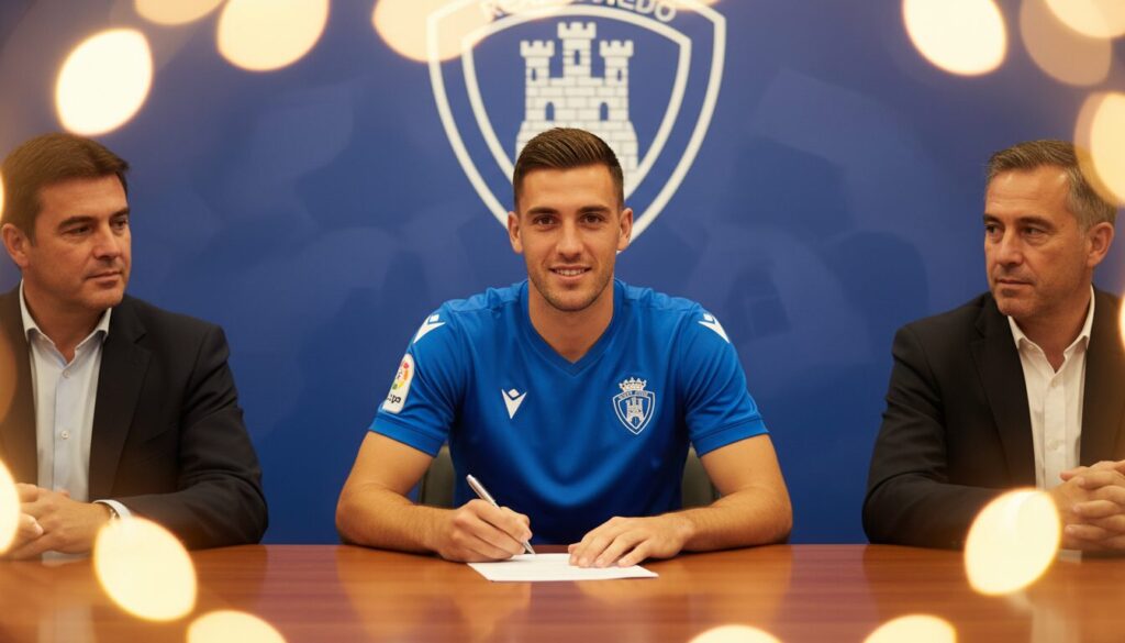 découvrez l'annonce officielle de la prolongation de contrat de la star du real oviedo, garantissant son engagement avec le club pour les saisons à venir.