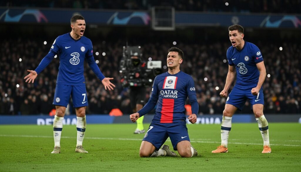 psg - chelsea : découvrez quels trois joueurs clés sont menacés de suspension avant ce match décisif et l'impact possible sur la rencontre.