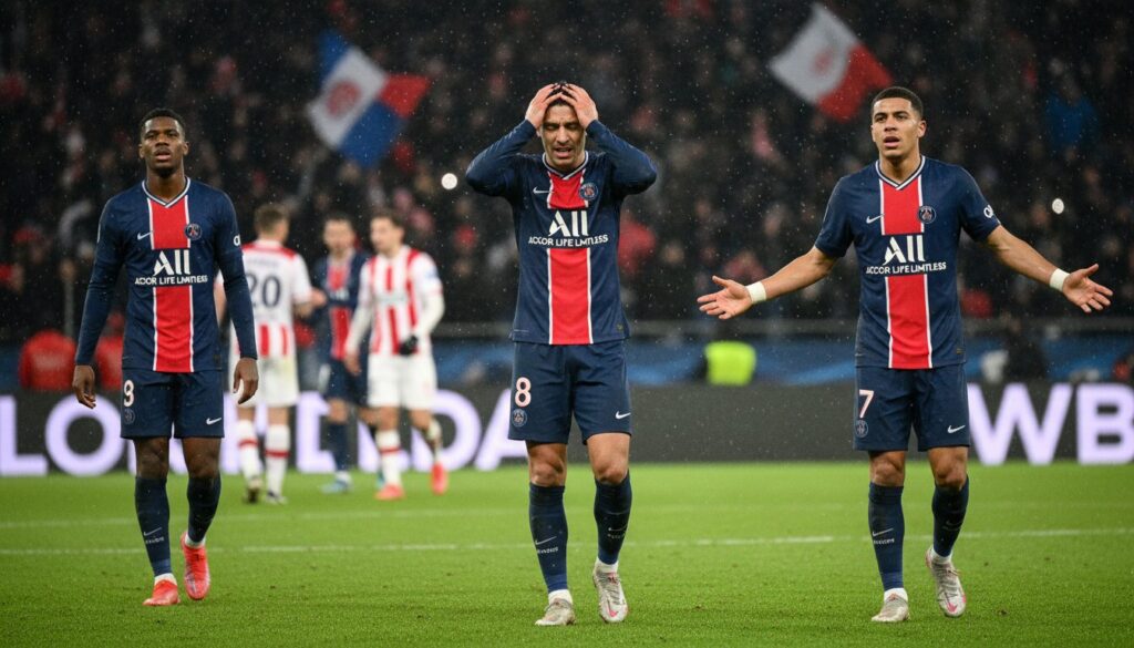 analyse d'une performance décevante du trio vitinha, dro-zaïre et emery lors du match psg - monaco, avec un focus sur leurs difficultés et impact sur le jeu.