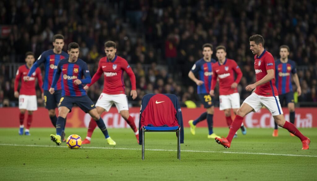 robert lewandowski sera absent pour le fc barcelone lors de la demi-finale retour de la coupe du roi contre l'atlético madrid, une information clé pour les fans et les pronostics du match.