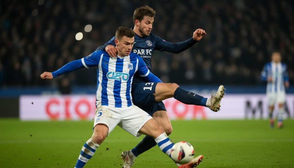 découvrez comment penders et trapp renforcent la défense de strasbourg lors du match contre pfc, assurant une solidité défensive remarquable.