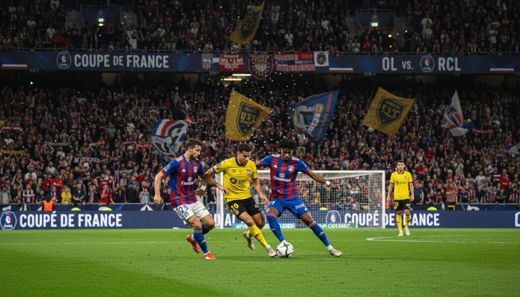 ne manquez rien du match ol vs lens en direct dans la coupe de france 2025-2026. suivez le live, les actions clés et les commentaires en temps réel.