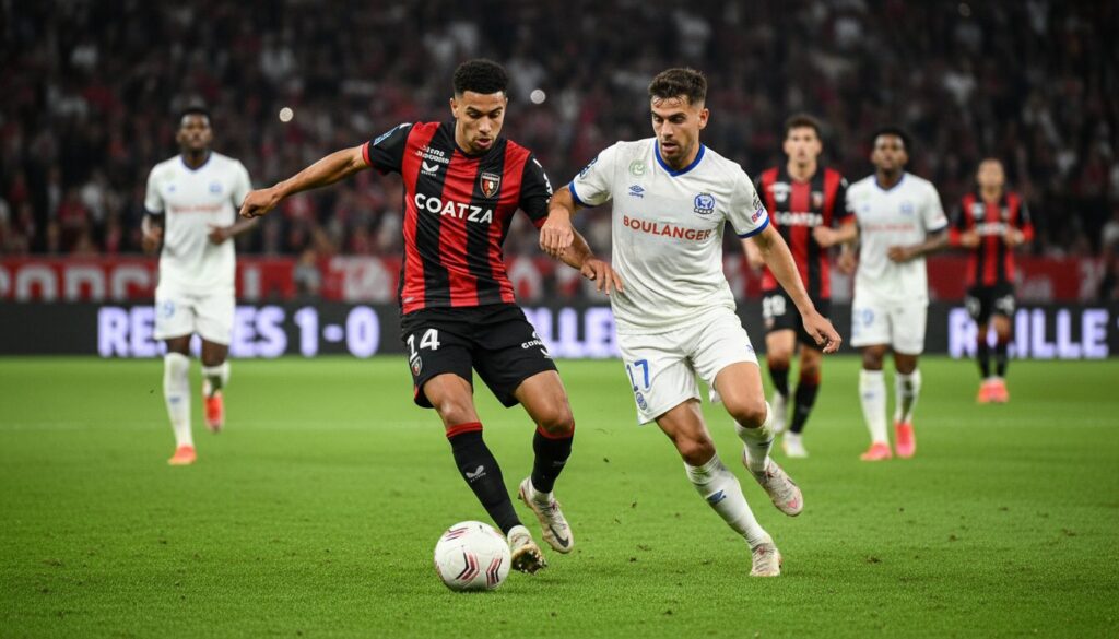 suivez en temps réel le match opposant rennes à lille avec mises à jour instantanées, statistiques et moments clés.