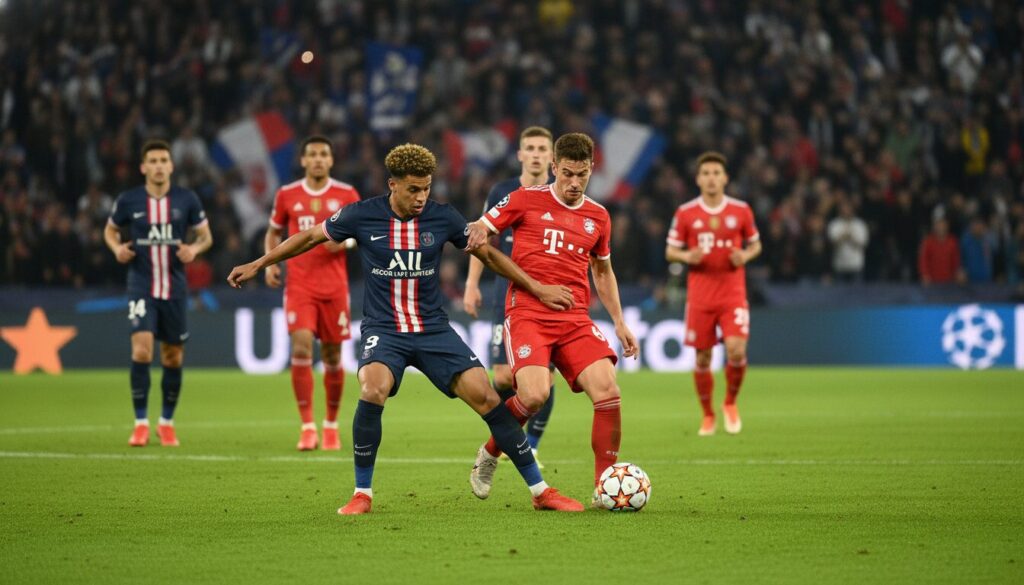 découvrez comment regarder en direct le match psg vs bayern munich, un choc incontournable de la ligue des champions, ce soir. ne manquez rien de cette confrontation excitante entre deux géants du football européen.